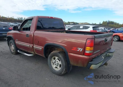 1999 Chevrolet Silverado 1500 Ls z USA, uszkodzony, nr VIN 1GCEK14T4XZ128760